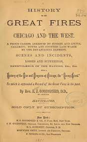 history of the great fires in chicago