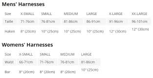 Harness Size Charts