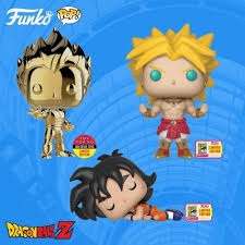 Dragon ball media franchise created by akira toriyama in 1984. New Sdcc Exclusive Gold Vegeta Broly Dead
