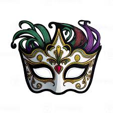 female mask for the mardi gras carnaval