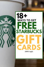 We did not find results for: 18 Ways To Earn Free Starbucks Gift Cards Fast And Easy