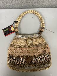 cebu beaded art satchel handbag made