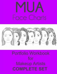 mua face charts portfolio workbook for