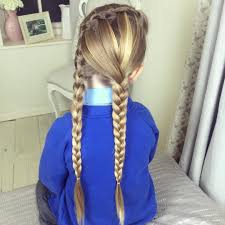 Easy hair braiding tutorials for step by step hairstyles. Beth Belshaw On Instagram Abby S Back To School Now So I M Back To Doing School Braids This Style Was I School Braids Sweethearts Hair Design Hair Styles