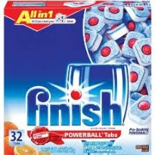 Image result for finish tabs and rinse aid
