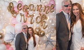 Leeanne Locken Is A Vision In White At Bridal Shower Thrown