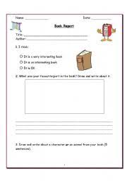 book reports for kids kidsa web pictures free report template sample Pinterest