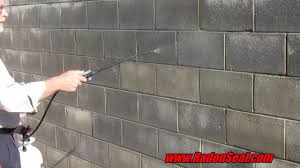 how to seal cinder block walls radonseal