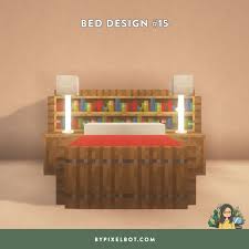 20 beautiful minecraft bed design ideas