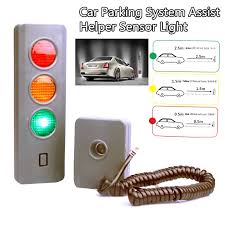 Home Garage Car Reverse Parking System Assist Helper Sensor Aid Guide Stop Light Car Light Accessories Aliexpress