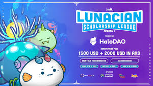 Besides collecting and raising, you can make a team of axies to battle in arena. Lunacian Scholarship League