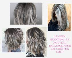 Tendance du Grey Blending, le balayage idéal pour les cheveux gris ! |  Foreign Colmar