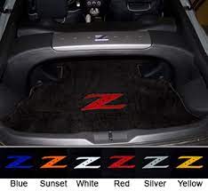 extreme z color logo rear cargo mats