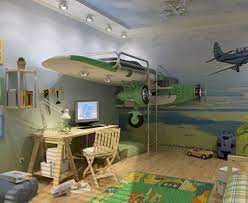 boy bedroom design airplane room decor