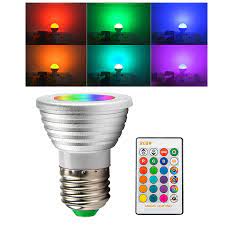 Bóng Đèn Thông Minh Amleso, LED Thay Đổi Độ Sáng RGB Đổi Màu, Đèn Tiệc Tiết  Kiệm Năng Lượng E27, Dành Cho Trong Nhà Ngoài Trời - Bóng đèn