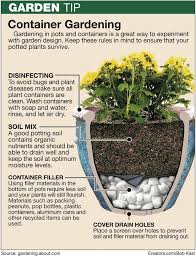 Container Gardening Tip Container