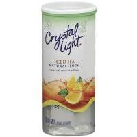 Crystal Light Iced Tea Mix With Natural Lemon Makes 12qts 1 4oz Can Garden Grocer