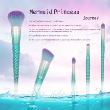 beasofee mermaid make up brushes set