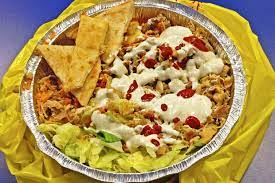 halal guys white and hot sauces