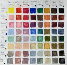 how to make a color mixing chart