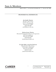 References Page Resume Example Reference On For Ideas Of Template