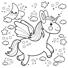 Unicorni creature bellissimi disegni da stampare e colorare gratis per tutti. Hello Kitty Unicorno Da Colorare Coloring And Drawing