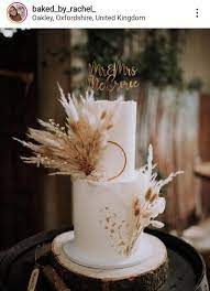 Pampas Wedding Cake Wedding gambar png