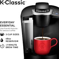Mua Máy pha cà phê Keurig K-Classic K-Cup Pod, Phục vụ đơn, Có thể lập  trình, 6 đến 10 oz. Kích cỡ bia, màu đen trực tuyến tại Vietnam. B018UQ5AMS