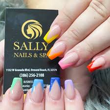 sally nails spa nail enhancement