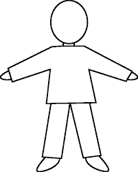 Collection Of Human Drawing Outline Download More Than 30
