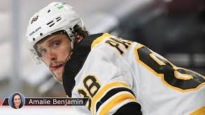 Boston bruins winger david pastrnak and his girlfriend, rebecca rohlsson, shared some very exciting news on saturday. Pastrnak Looking Forward To Deep Bruins Playoff Run Birth Of Son