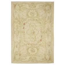 vine french aubusson rug with