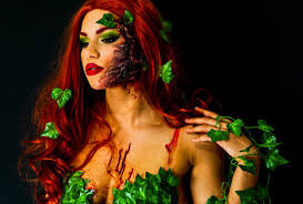 maquillage et déguit poison ivy