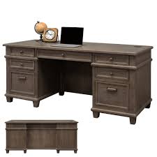 Social distancing products including privacy screens. Monroe Double Pedestal Executive Wooden Desk Dallas Office Furniture