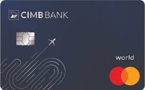 cimb travel world credit card up to