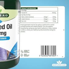 natures aid flaxseed oil softgel