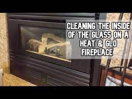 Glass On A Heat Glo Fireplace Diy