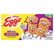 eggo minis cinnamon toast waffles