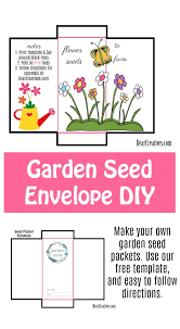 Seed Packet Template Free Printable And