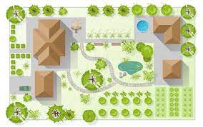 Premium Vector Landscape Design Plan