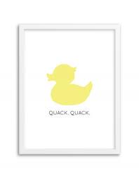 Rubber Duck Printable Wall Art Free