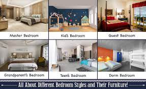 bedrooms and their furniture