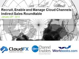 Recruit Enable And Manage Cloud Channels Indirect Sales Roundtable