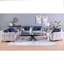 panama 1 2 3 seater fabric sofa set