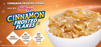 cinnamon frosted cereal made with kellogg s cinnamon frosted flakes nutritional information