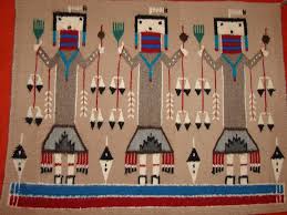 native american rattles and navajo rugs