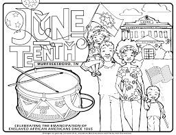 Encourage children to color this set of juneteenth coloring sheets to commemorate this important day in texas and american history. Juneteenth Murfreesboro Tn Official Website