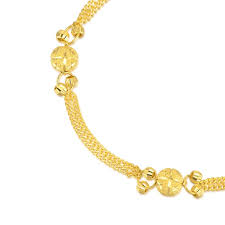 999 9 gold bracelet 48488b chow