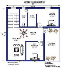 30x30 South Facing House Plans As Per