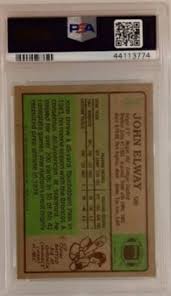Check spelling or type a new query. Mavin John Elway Rc Topps Psa 9